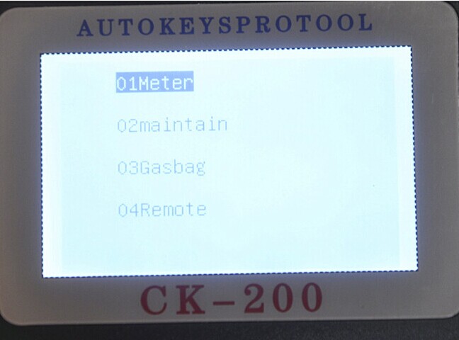 CK-200 βασική οθόνη επίδειξη-7 προγραμματιστών